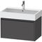 Duravit Waschtischunterbau Ketho.2 784x440x460mm graphit matt