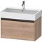 Duravit Waschtischunterbau Ketho.2 784x440x460mm nussbaum natur
