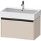 Duravit Waschtischunterbau Ketho.2 784x440x460mm taupe supermatt