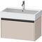 Duravit Waschtischunterbau Ketho.2 784x440x460mm taupe matt