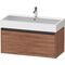 Duravit Waschtischunterbau Ketho.2 984x440x460mm nussbaum natur