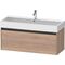 Duravit Waschtischunterbau Ketho.2 1184x440x460mm nussbaum dunkel