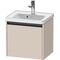 Duravit Waschtischunterbau Ketho.2 484x440x375mm taupe supermatt