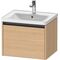Duravit Waschtischunterbau Ketho.2 584x440x455mm eiche natur