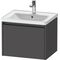 Duravit Waschtischunterbau Ketho.2 584x440x455mm graphit matt