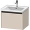 Duravit Waschtischunterbau Ketho.2 584x440x455mm taupe supermatt