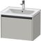 Duravit Waschtischunterbau Ketho.2 634x440x455mm betongrau matt