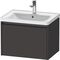 Duravit Waschtischunterbau Ketho.2 634x440x455mm graphit supermatt