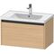 Duravit Waschtischunterbau Ketho.2 784x440x455mm eiche natur