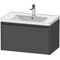 Duravit Waschtischunterbau Ketho.2 784x440x455mm graphit matt