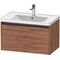 Duravit Waschtischunterbau Ketho.2 784x440x455mm nussbaum natur