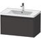 Duravit Waschtischunterbau Ketho.2 784x440x455mm graphit supermatt