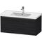 Duravit Waschtischunterbau Ketho.2 984x440x455mm eiche schwarz