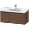 Duravit Waschtischunterbau Ketho.2 984x440x455mm nussbaum dunkel