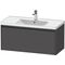 Duravit Waschtischunterbau Ketho.2 984x440x455mm graphit matt