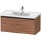 Duravit Waschtischunterbau Ketho.2 984x440x455mm nussbaum natur