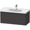Duravit Waschtischunterbau Ketho.2 984x440x455mm graphit supermatt