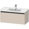 Duravit Waschtischunterbau Ketho.2 984x440x455mm taupe supermatt