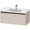 Duravit Waschtischunterbau Ketho.2 984x440x455mm taupe matt