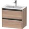 Duravit Waschtischunterbau Ketho.2 610x440x390mm betongrau matt