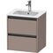 Duravit Waschtischunterbau Ketho.2 510x549x420mm basalt matt
