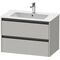Duravit Waschtischunterbau Ketho.2 810x550x480mm betongrau matt