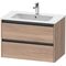 Duravit Waschtischunterbau Ketho.2 810x550x480mm leinen