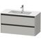 Duravit Waschtischunterbau Ketho.2 1010x550x480mm betongrau matt