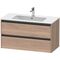 Duravit Waschtischunterbau Ketho.2 1010x550x480mm nussbaum dunkel