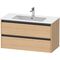 Duravit Waschtischunterbau Ketho.2 1010x550x480mm eiche natur