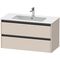 Duravit Waschtischunterbau Ketho.2 1010x550x480mm taupe supermatt