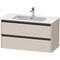 Duravit Waschtischunterbau Ketho.2 1010x550x480mm taupe matt