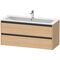 Duravit Waschtischunterbau Ketho.2 1210x550x480mm eiche natur