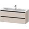 Duravit Waschtischunterbau Ketho.2 1210x550x480mm taupe matt