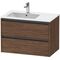 Duravit Waschtischunterbau Ketho.2 810x549x480mm nussbaum dunkel