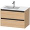 Duravit Waschtischunterbau Ketho.2 810x549x480mm eiche natur