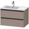 Duravit Waschtischunterbau Ketho.2 810x549x480mm basalt matt