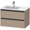 Duravit Waschtischunterbau Ketho.2 810x549x480mm leinen