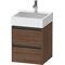 Duravit Waschtischunterbau Ketho.2 484x549x460mm nussbaum dunkel