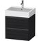 Duravit Waschtischunterbau Ketho.2 584x549x460mm eiche schwarz