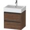 Duravit Waschtischunterbau Ketho.2 584x549x460mm nussbaum dunkel