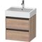 Duravit Waschtischunterbau Ketho.2 584x549x460mm taupe matt