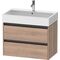 Duravit Waschtischunterbau Ketho.2 784x549x460mm taupe supermatt