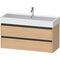 Duravit Waschtischunterbau Ketho.2 1184x549x460mm eiche natur