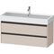 Duravit Waschtischunterbau Ketho.2 1184x549x460mm taupe matt