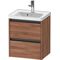 Duravit Waschtischunterbau Ketho.2 484x549x375mm nussbaum natur