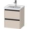 Duravit Waschtischunterbau Ketho.2 484x549x375mm taupe supermatt