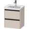 Duravit Waschtischunterbau Ketho.2 484x549x375mm taupe matt