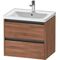 Duravit Waschtischunterbau Ketho.2 634x549x455mm nussbaum natur