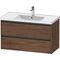 Duravit Waschtischunterbau Ketho.2 984x549x455mm nussbaum dunkel